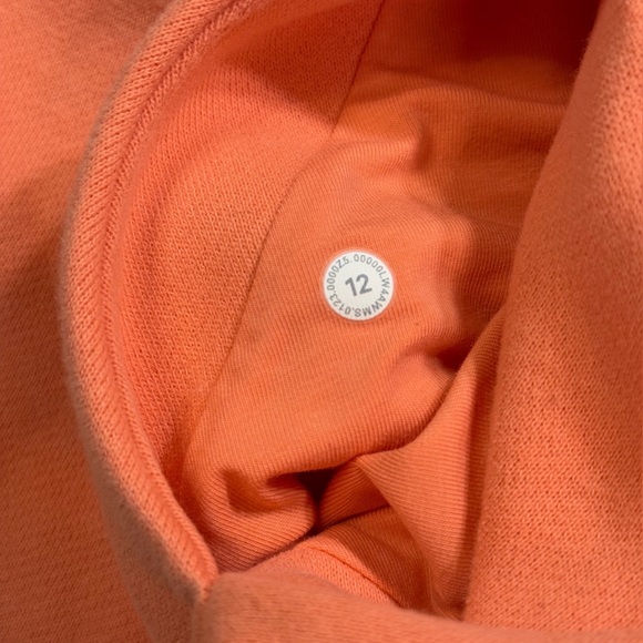 Lululemon Vibrant Coral Full Zip Scuba with Pockets - Picture 6 of 8